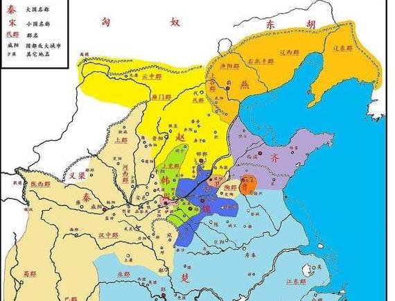 秦朝歷史地圖完整版,大秦帝國之縱橫時期的國家版圖?-史冊號